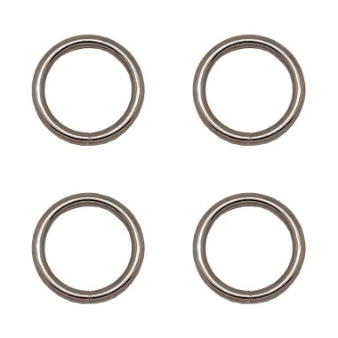 Anilla soldada ap14, 4 x 30 mm, zincada, blister 4 uds