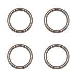 Anilla soldada ap14, 4 x 30 mm, zincada, blister 4 uds