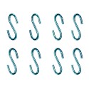 Gancho en forma de s cg23 2,2 x 25 mm, zincado, blister 8 uds