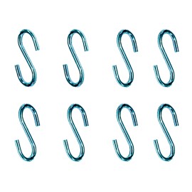 Gancho en forma de s cg23 2,2 x 25 mm, zincado, blister 8 uds
