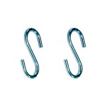 Gancho en forma de s cg23 6 x 70 mm, zincado, blister 2 uds