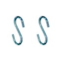 Gancho en forma de s cg23 6 x 80 mm, zincado, blister 2 uds