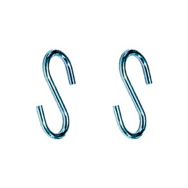 Gancho en forma de s cg23 6 x 80 mm, zincado, blister 2 uds