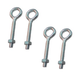 Hembrilla soldada con tuerca hm01, m5 x 40 mm, zincado, blister 4 uds