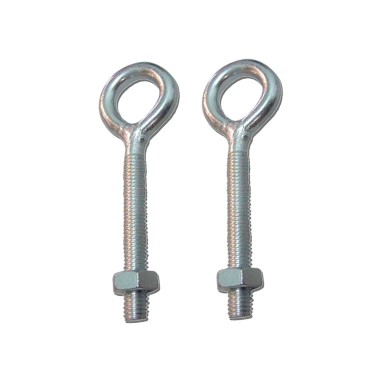 Hembrilla soldada con tuerca hm01, m6 x 50 mm, zincado, blister 2 uds