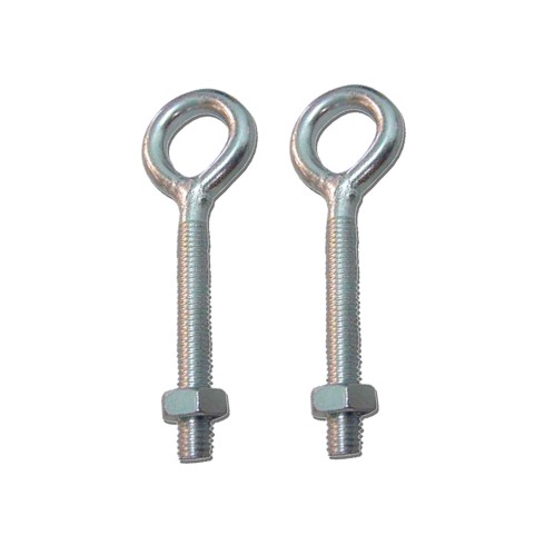 Hembrilla soldada con tuerca hm01, m6 x 50 mm, zincado, blister 2 uds