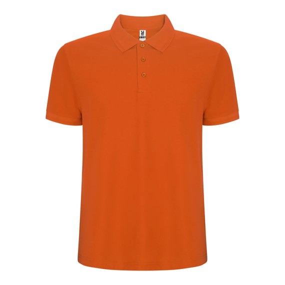 Polo pegaso premium naranja t.m