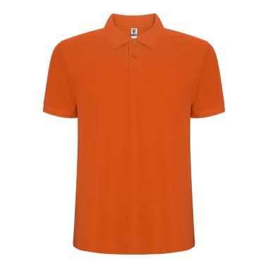Polo pegaso premium naranja t.m
