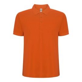 Polo pegaso premium naranja t.m