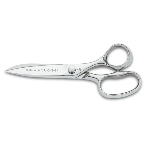 Tijeras de cocina clásica profesional de acero inoxidable, 20 cm