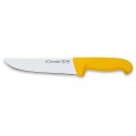 Cuchillo carnicero fino con mango amarillo proflex 18 cm