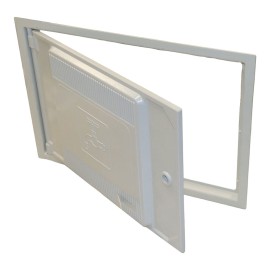 Marco + puerta de armario de análisis de agua en poliéster 25 x 35 cm