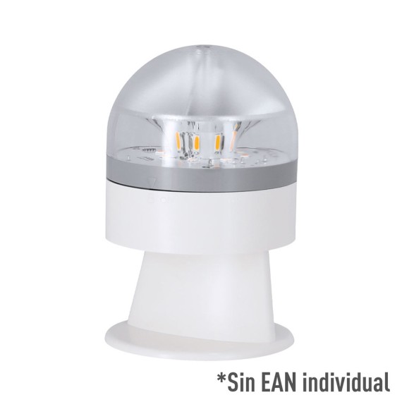 Baliza v16 de emergencia homologada conectada geolocalizable con dgt 3.0 pf erum vial blanca, sin ean individual