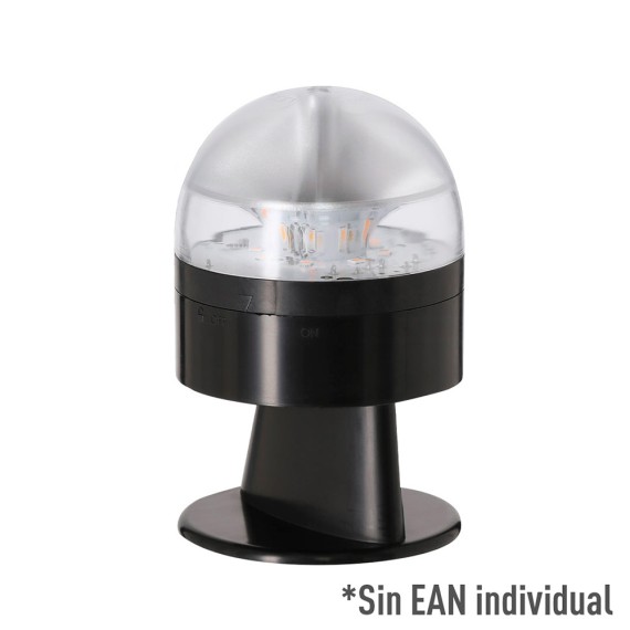 Baliza v16 de emergencia homologada conectada geolocalizable con dgt 3.0 pf erum vial negra, sin ean individual