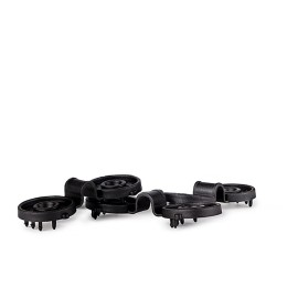 Pinzas para malla sombreo, negras, 600 uds