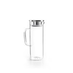 Jarra de borosilicato y acero inoxidable para nevera 1,1 l
