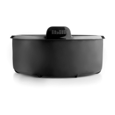 Molde redondo de silicona para freidora de aire ø21 x 7 cm