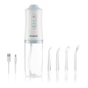 Irrigador dental recargable portátil, denter, 4 w, 6 x 6 x 21 cm