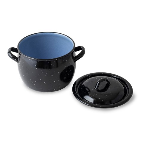 Olla abombada con tapa ø16 cm