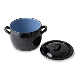 Olla abombada con tapa ø16 cm