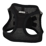 Arnés transpirable negro xxxs 26-30 cm