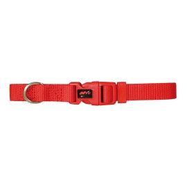 Collar basic rojo 25 mm x 48-70 cm