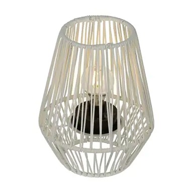 Farolillo solar blanco, ø22 x 25 cm
