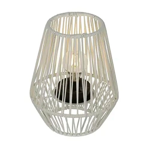Farolillo solar blanco, ø22 x 25 cm