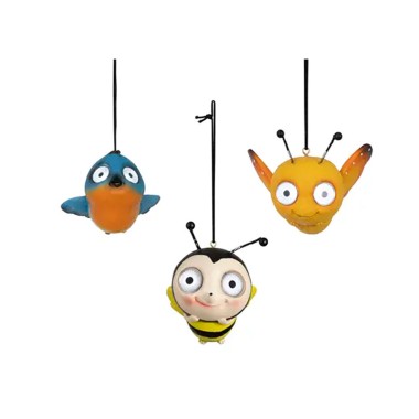 Figura solar de animal para colgar, modelos variados