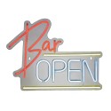 Luz led neón decorativa bar open, 40 x 30 x 1,5 cm