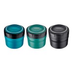 Cenicero redondo con led, colores surtidos, ø8 x 7 cm