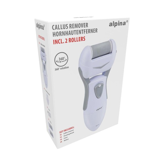 Lima para pies eléctrica 16 x 6 x 3,5 cm