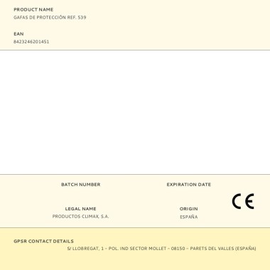 Gafas de protección ref. 539