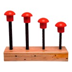 Protector varilla tipo seta, bolsa 100 uds