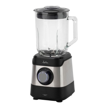 Batidora inox con vaso cristal, 1500 w, 1,8 l