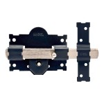 Cerrojo sobreponer crr06 105b/50 mm pintado gris llaves iguales amaestradas