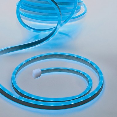 *ult. unidades* kit tubo led neon 1m azul  a pilas 120 led
