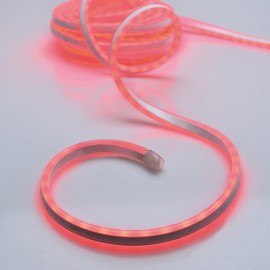 *ult. unidades* kit tubo led neon 5m 600 leds rojo  220-240v