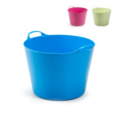 Basket 40l cesto flexible multiuso colores surtidos ipae pro garden