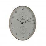 Reloj de pared andy color blanco ø 35x4.5 cm