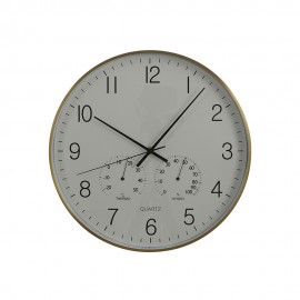Ult. unidades reloj de pared andy dorado-aluminio ø40x5cm
