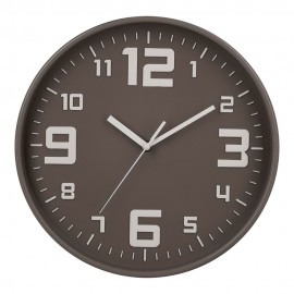 Reloj color gris cemento diam.30cm