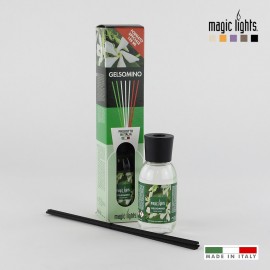 Difusor aroma mikado flores blancas 125ml magic lights