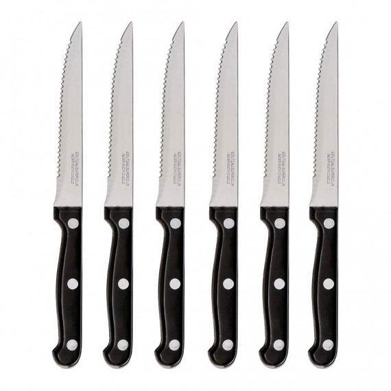 Set de 6 cuchillos para carne