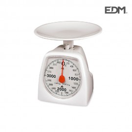 Bascula analogica de cocina max. 4kg edm