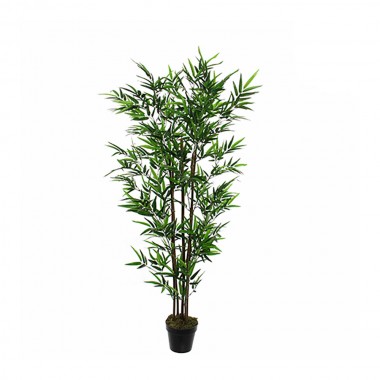 Planta artificial bambú con maceta  ø65x165cm