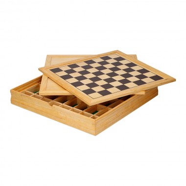 Juegos de mesa de madera 5 en 1