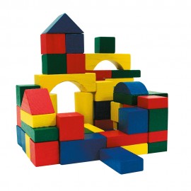 *ult.unidades* block piezas de madera en un cubo 100 piezas