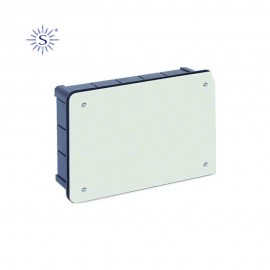 Caja rectangular 300x200x60mm con tornillos (retractilado) solera 5502