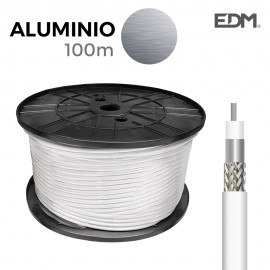 Cable coaxial apantallado aluminio edm euro/m